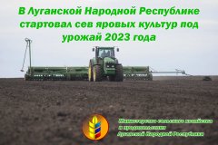 В Республике стартовал сев яровых культур под урожай 2023 года