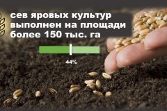 Дайджест о ходе весенних полевых работ в Луганской Народной Республике  по состоянию на 08.05.2023